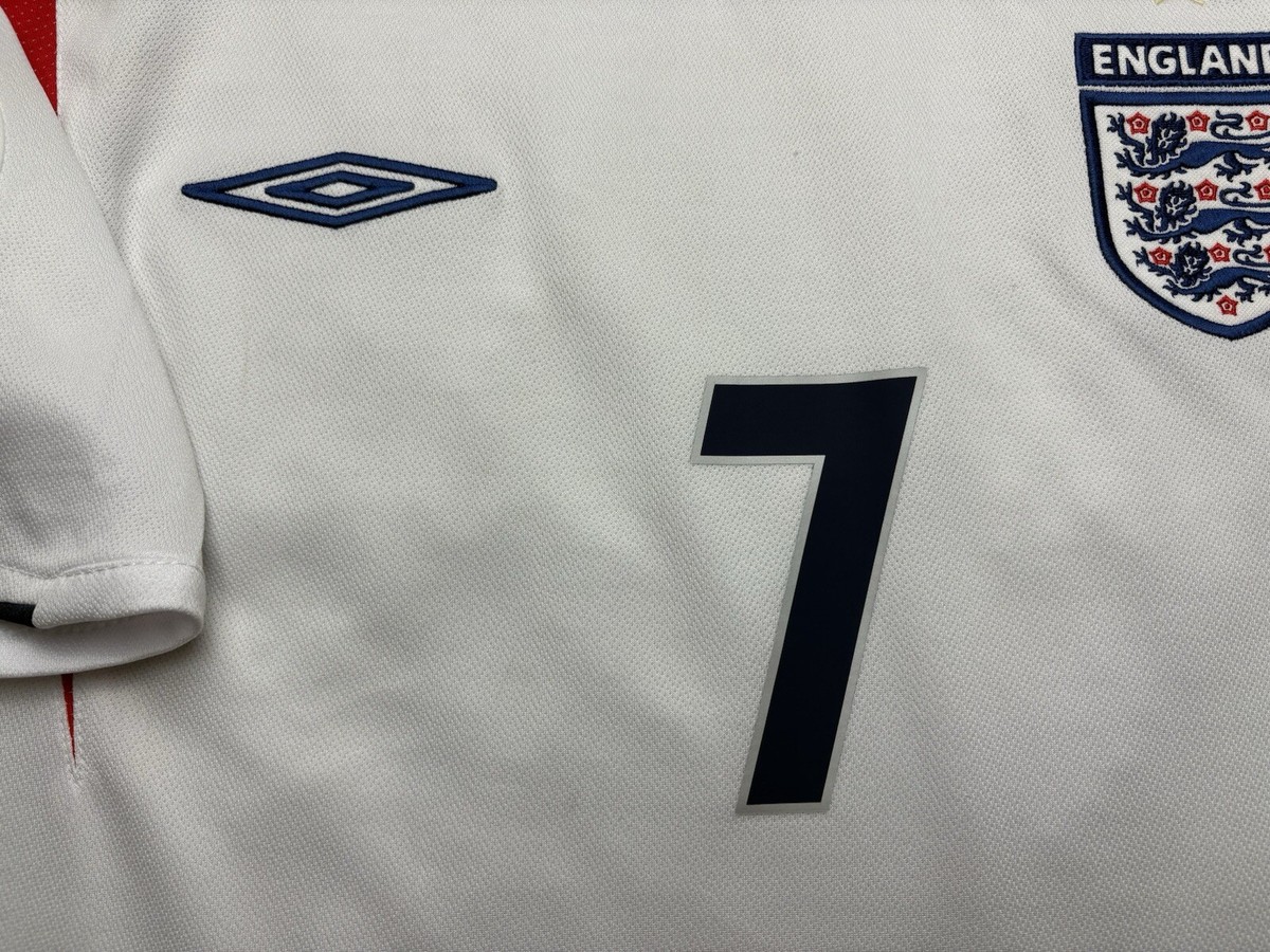 UMBRO EANGLAND ユニホーム 2007-09 England Umbro 1/4 Zip Drill Top - 9/10 - (XXL)