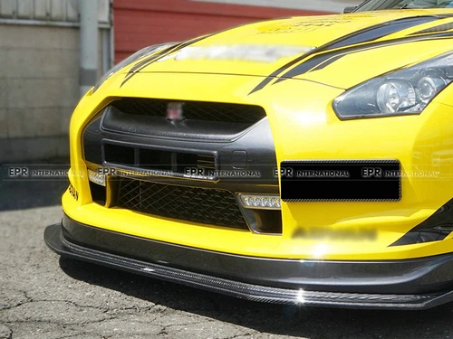 Front Bumper Intake Duct Bodykits Carbon Fiber For Nissan 08-16 GTR R35 JUN - Bild 4 von 12