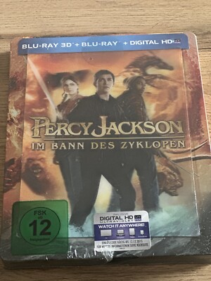 Percy Jackson: Im Bann des Zyklopen / 2D & 3D / Lenticular Steelbook Blu-ray NEU