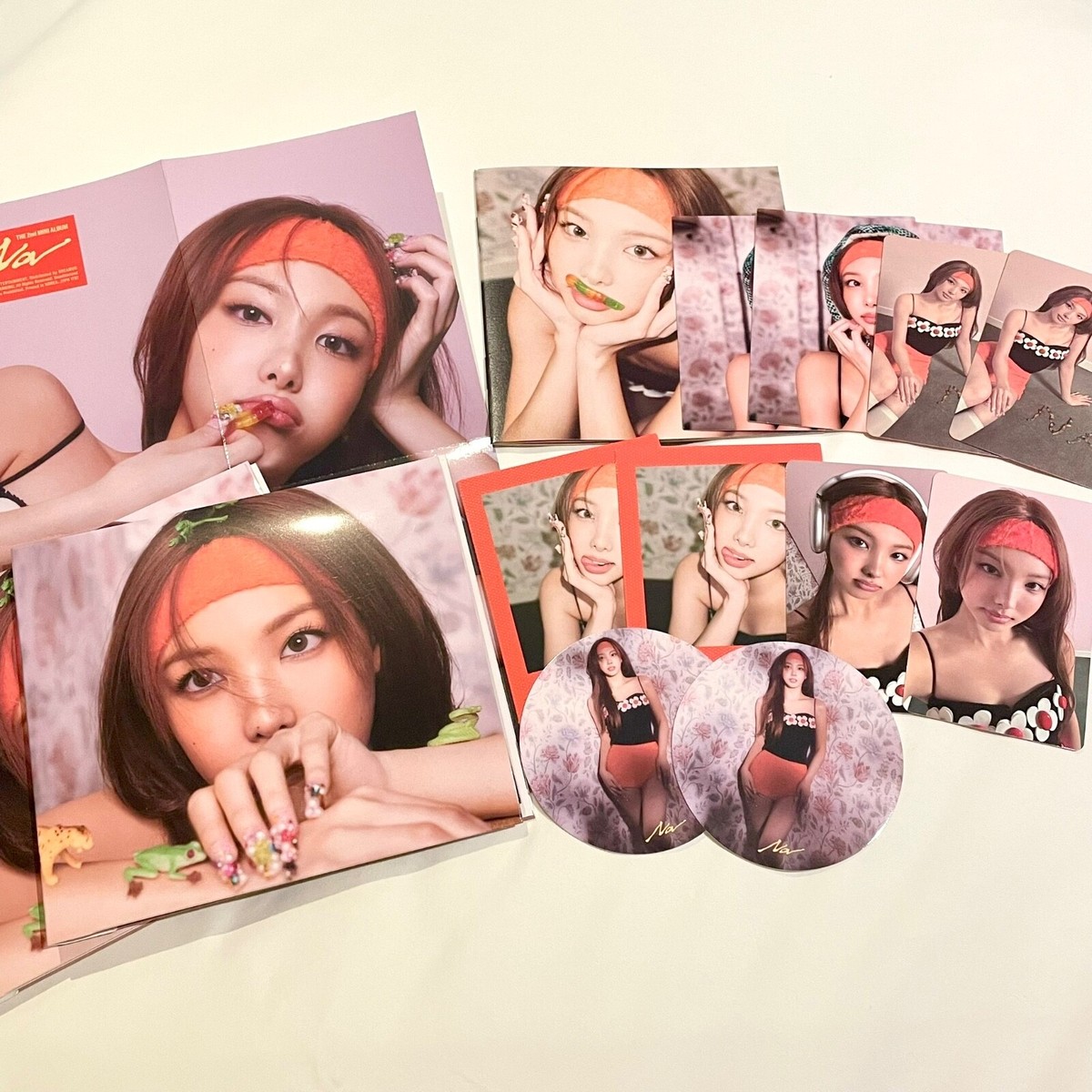 NAYEON TWICE ABCD NA OFFICIAL PHOTOCARD POB DIGIPACK