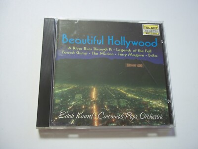 CD BEAUTIFUL HOLLYWOOD Erich Kunzel Cincinnati Pops Orchestra - 18 Songs - 1997