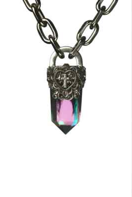 Love Rokz LoveRokz Sacred Kette Halskette Northern Lights Resin Crystal Gothic