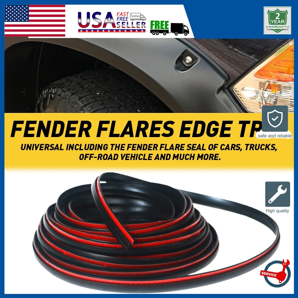 32ft Car Truck Wheel Wells Fender Flare Edge Rubber Trim Gasket Welting