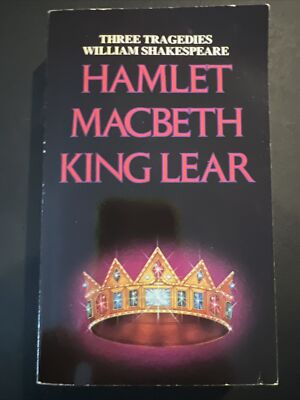 Hamlet Macbeth King Lear Shakespeare Tragedies SCHOLASTIC PB Former Library Book