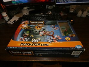 hasbro angry birds star wars jenga death star game