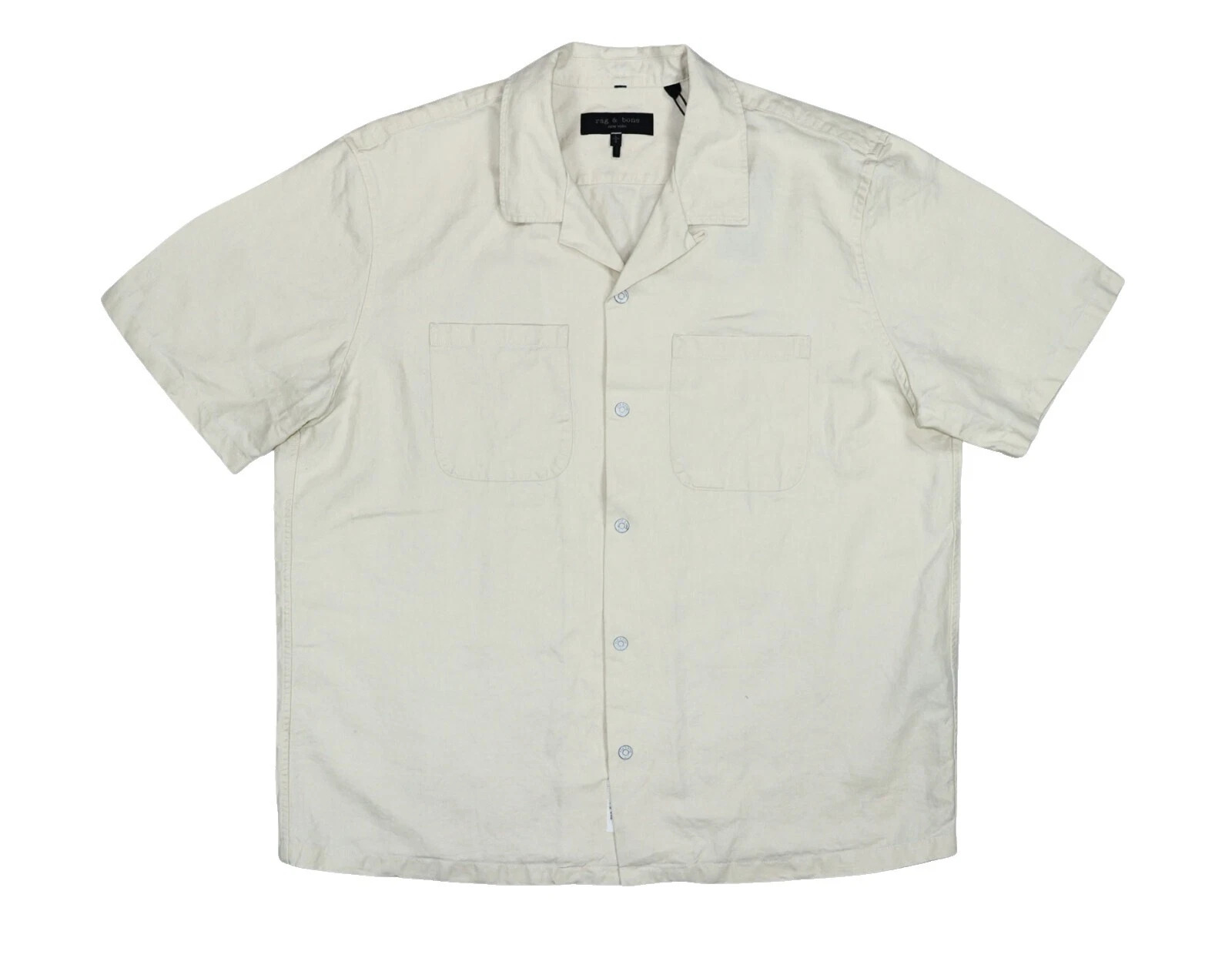 Algodón Rag & Bone Solid Informal Con Botones camisas para hombres