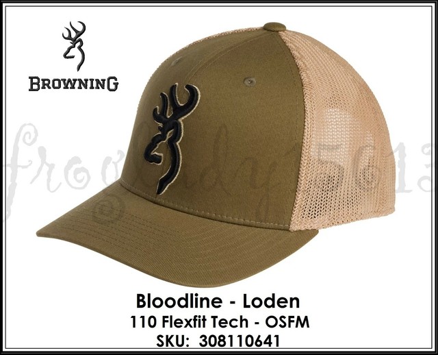 BROWNING Bloodline Loden Cap Hat 110 