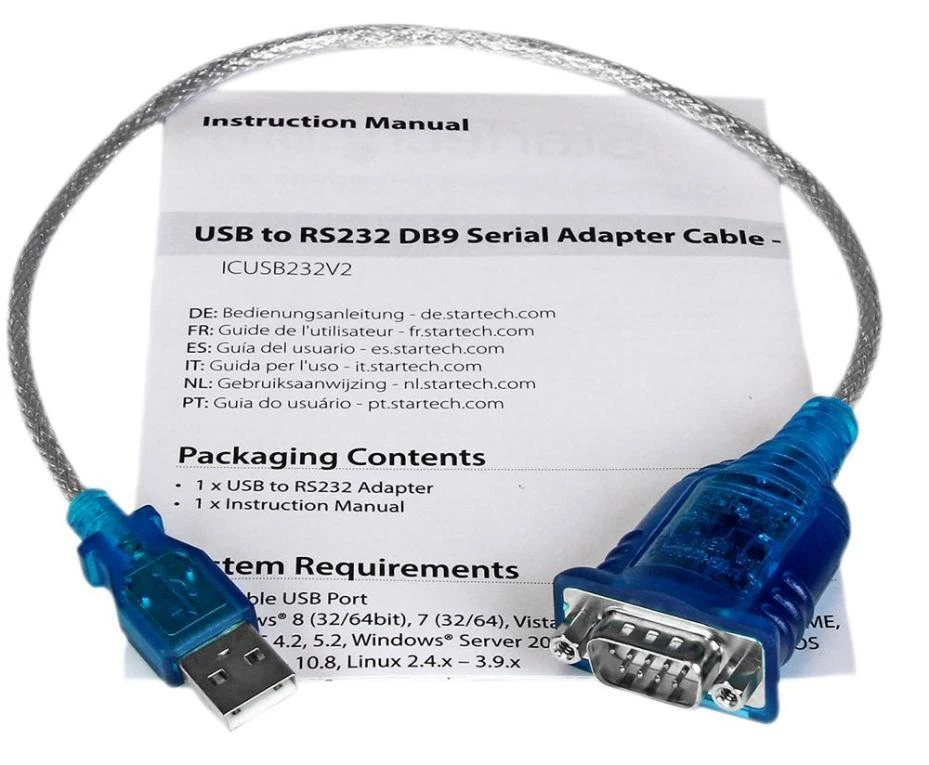 USB to DB9 RS232 Serial Adaptor Cable - ICUSB232V2 - Image 4 of 4