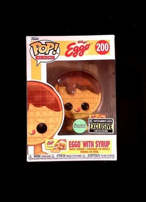 Eggo with Syrup Funko Pop! 200 Kellogg's Scented Entertainment Earth EE protectr