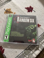 CIB Tom Clancy's Rainbow Six (Sony PlayStation 1 PS1, 1999) Complete W/ REG Card