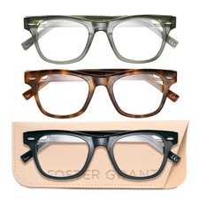 Design Optics by Foster Grant Way Style Reading Glasses, 3-pack