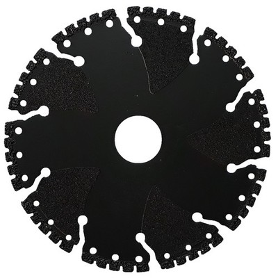 Diamanttrennscheibe 125mm Universal für Stahl Beton Holz Gummi Kunststoff