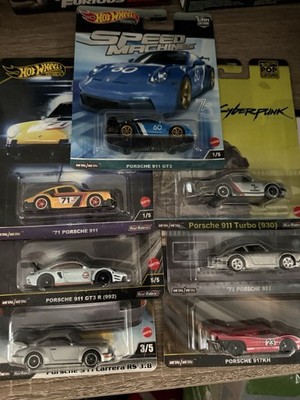 Hot Wheels Premium Porsche 917KH, Speed Machine, Top Gun, Gulf