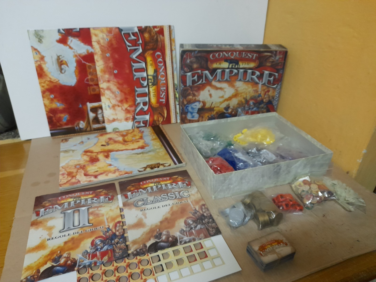 Conquest Of The Empire 2005 Eaglegames (Mancano Alcuni Pezzi Leggi Descrizione)