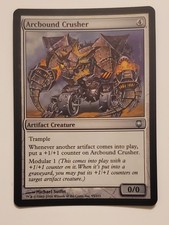 1x MTG NM Arcbound Crusher FOIL - Darksteel (DST) #95 - Magic The Gathering