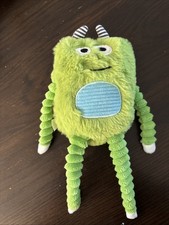 Very Hungry Monster, Green Make Believe Ideas Long Crinkle Legs Plush Toy EUC