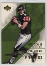 2004 Upper Deck Pro Sigs 1st Class Rookie Gold 81/349 Matt Schaub #119 0g45