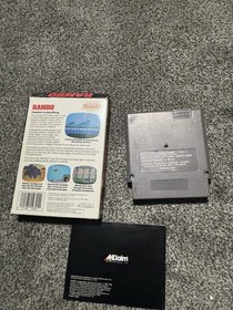 Rambo (Nintendo Entertainment System, 1988) NES CIB Complete Tested!