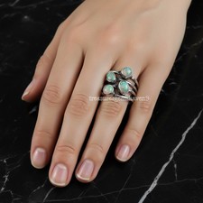 Welo Opal Gemstone 925 Sterling Silver Ring Handmade Jewelry Ring For Gift