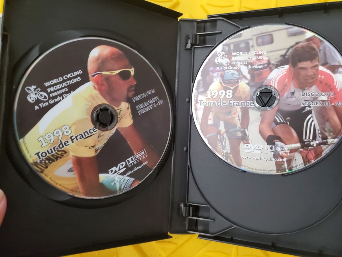 1998 Giro d'Italia DVD　2枚組 1998 GIRO D'ITALIA & TOUR DE FRANCE DVDs PANTANI, 2006 GIRO