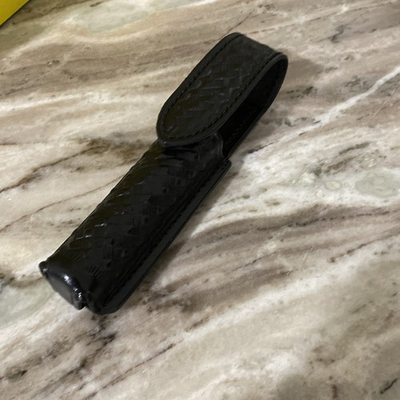 #ad Don Hume Black Basket Leather Police Duty Expandable Baton Holder For ASP Baton. $20.69