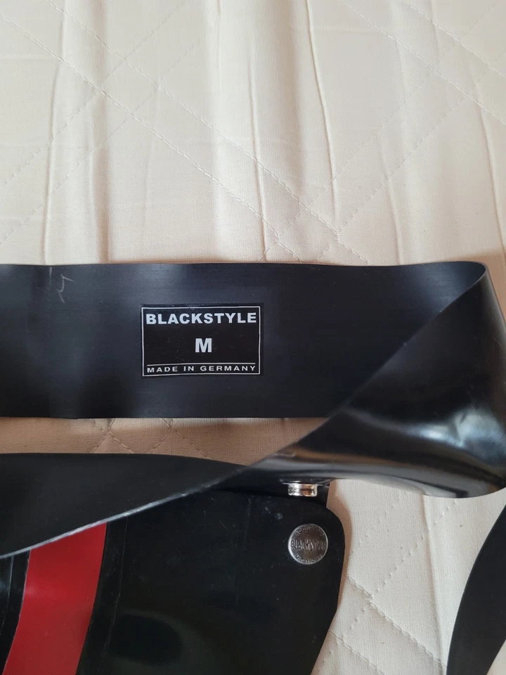 Blackstyle Fist Latex Codpiece Jock Red Pouch Cockring 50 Mm  Sz M  Gay - Bild 4 von 4