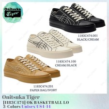 Onitsuka Tiger OK BASKETBALL LO 1183C474 3-Colors Unisex US4-14 NEW