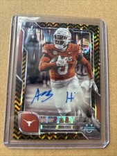 2025 Bowman Chrome U Anthony Hill Jr. Auto Black & Gold Stealth Refractor #5/25