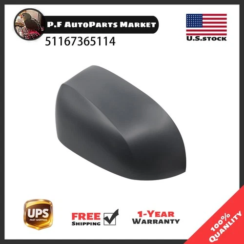 Passenger Wing Mirror Cap Assembly For BMW X5 F15 X6 F16 X3 F26 X4 2015~2018