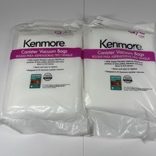 Lot of 2 Kenmore 53291 Style Q/C HEPA Vacuum Bags - 4 Vac Bags Total