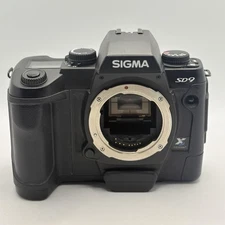 SIGMA SD-9 Body Only Foveon X3 Pro 10M CMOS Image Sensor - Great Condition A+++