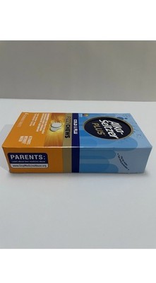 Alka-Seltzer Plus Cold & Flu Fizzy Chews 4 Chewable Tablets Orange - EXP 7/2026