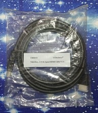 VideoSecu 10ft Black Gold Plated HDMI Cable With Ethernet/Internet 1080P 720P