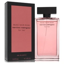 Narciso Rodriguez Musk Noir Rose by Narciso Rodriguez Eau De Parfum Spray 3.3...