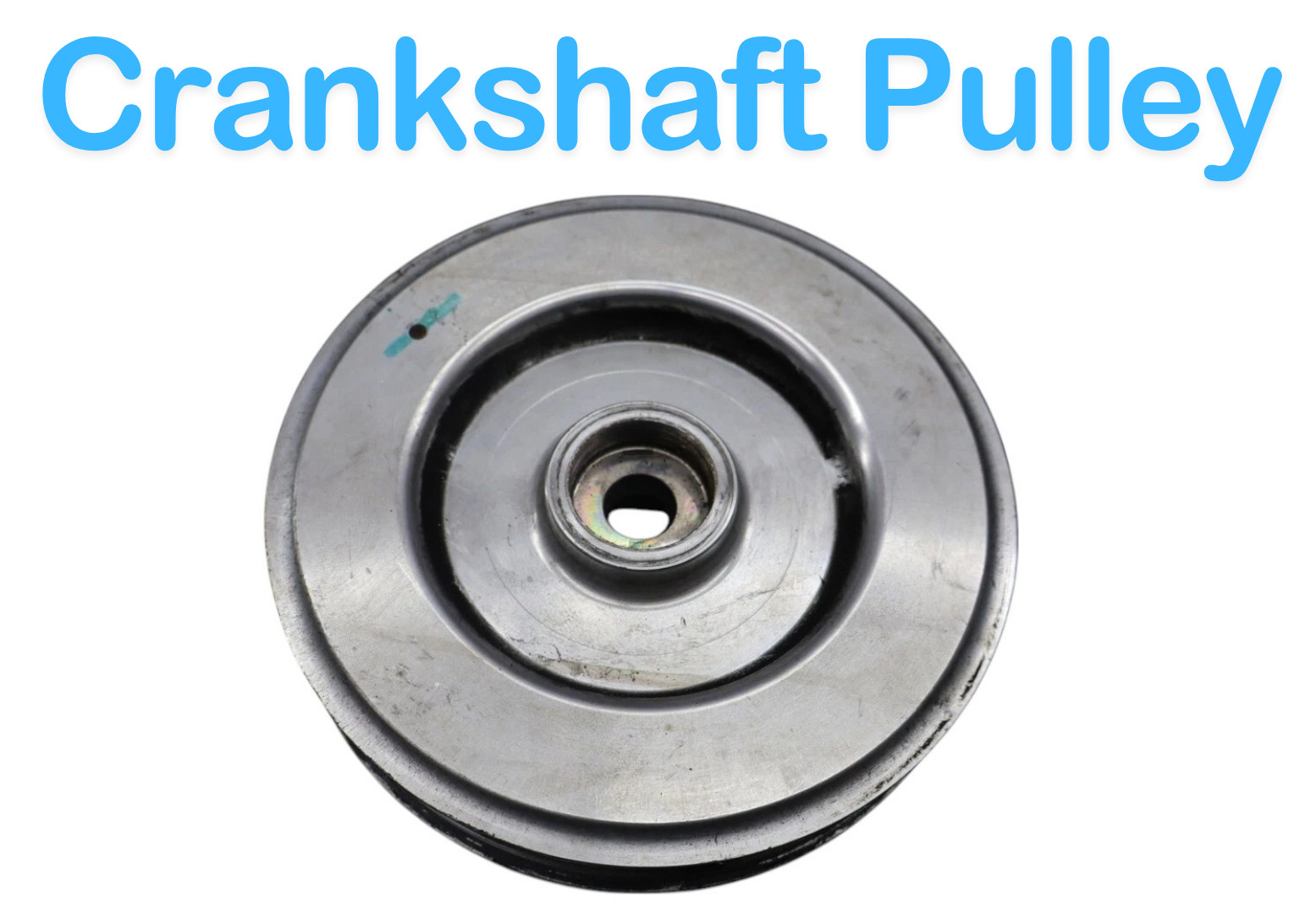 03-06 Bentley Continental GT Engine Motor Crankshaft Pulley 07C105243 Oem