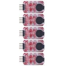 5PCS Lipo Battery Low Voltage Alarm Tester with Buzzer and LED for 2S 3S RC