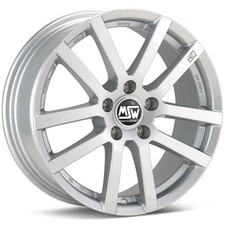 ALUFELGE MSW MSW 22 FUR VOLKSWAGEN LUPO 5,5X14 4X100 FULL SILVER TTR