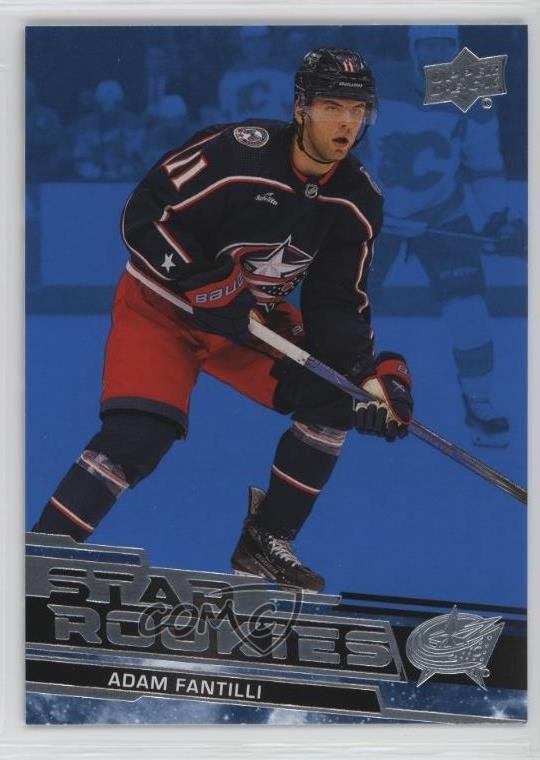 2023-24 Upper Deck Star Rookies Box Set Blue Adam Fantilli #2 RC