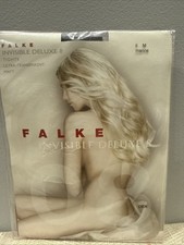 FALKE INVISIBLE DELUXE 8 DEN TIGHTS ULTRA -TRANSPARENT MATT SIZE-II/M MARINE