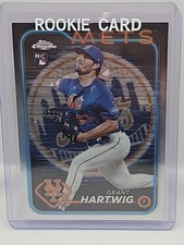 2024 Topps Chrome - Grant Hartwig - RC Lightboard Logo Refractor #45 G1