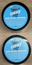 2 JUST FOR MEN JFM The Best Beard Balm Ever 2.25 oz EACH jar Soft Healthy Hair