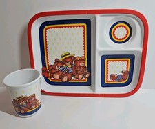 Teddy Bears Children's Plate and Cup Potpourri Press 1987