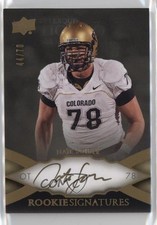 2011 Exquisite Collection Rookie Signatures 44/70 Nate Solder #89 Auto ig1