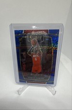 2021-22 Panini Select - Concourse Usman Garuba #56 Blue Shimmer Prizm (RC)