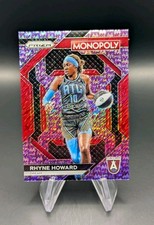 2024 Rhyne Howard Prizm Monopoly #'d /50 Purple Shimmer Millionaire #WNBA11