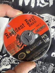 Resident Evil Zero Nintendo GameCube With Insert NO MANUAL but 2 MINT discs!