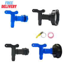 LOW PRICE Water Butt Tap For Barrel Plastic Adaptor Beer Rain Brew 3/4" UK