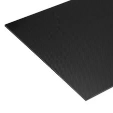 1 Pcs Carbon Fiber Sheet 400x300x5mm Glossy Surface Plain Weave Panel Sheet