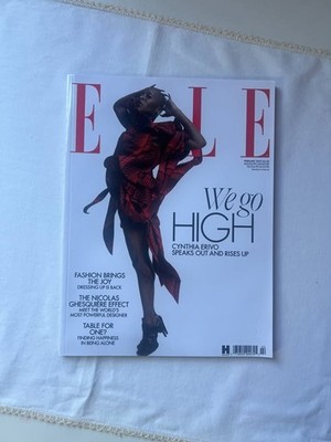 Elle Magazine UK - February 2025 - Cynthia Erivo on Cover ''We Go High''