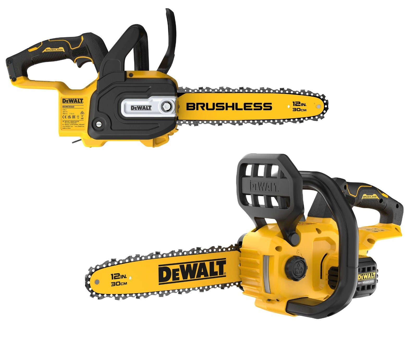 Dewalt DCMCS565N -XJ 18V Akku-Kettensäge  30cm bürstenlos kompakt leistungsstark